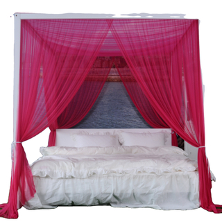 شبكة ناموس لمظلة السرير ، ستائر ذات أربعة أركان ، مظلة للسرير بريميوم ، مظلة للسرير ، ناموسية
