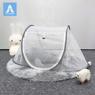 شبكة بعوض للأطفال قابلة للطي يسهل حملها تركيب مجاني للأطفال قابل للتخصيص مظلة سرير بيبي هواء وتهوية مساحة كبيرة