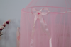 المبيعات الساخنة نوعية جيدة الأميرة نمط الوردي الشريط مظلة البعوض صافي نموسية للسرير